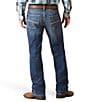Ariat Big & Tall M4 Bannock Hugo Relaxed Fit Bootcut Jeans, Color:Blue - Image 2