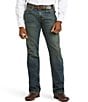 Color:Blue - Image 1 - Big & Tall M5 Slim Legacy Stackable Straight Leg Jeans