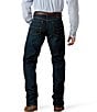 Ariat Big & Tall Relaxed Hansen Boot Cut Jeans, Color:Blue - Image 2