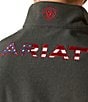 Ariat Big & Tall Softshell Logo Vest, Color:Charcoal - Image 3