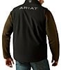 Ariat Big & Tall Softshell Logo Vest, Color:Black - Image 2