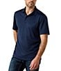Ariat Big & Tall TEK Performance Short Sleeve Polo Shirt, Color:Navy - Image 1