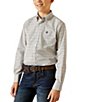 Ariat Big Boys 7 -14 Long Sleeve Reign Print Button-Up Shirt,All Products : American Fashion Style Bags On Sale