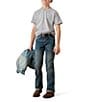 Ariat Big Boys B4 Relaxed Coltrane Bootcut Denim Jeans - Image 3