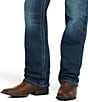 Color:Blue - Image 3 - Big Boys 7-16 B5 Slim Boundary Stackable Straight Leg Jeans