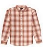 Color:Pink - Image 1 - Big Boys 8-20 Plaid Long Sleeve Pro Series Knox Classic Fit Shirt