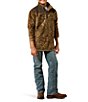 Ariat Big Boys Long Sleeve Color Block Camouflage Quarter Zip Fleece Pullover - Image 3