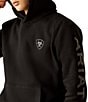Ariat Big Boys Long Sleeve Logo Pullover Hoodie - Image 4