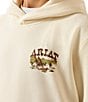 Ariat Big Boys Long Sleeve Pulp Brushed Fleece Hoodie - Image 5