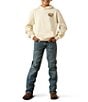 Ariat Big Boys Long Sleeve Pulp Brushed Fleece Hoodie - Image 3