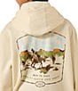 Ariat Big Boys Long Sleeve Pulp Brushed Fleece Hoodie - Image 6