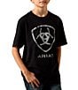 Ariat Big Boys Short Sleeve Barn Shield T-Shirt - Image 1