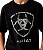 Ariat Big Boys Short Sleeve Barn Shield T-Shirt - Image 3