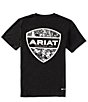 Ariat Big Boys Digi Shield Graphic Short Sleeve T-Shirt - Image 1