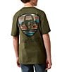 Ariat Big Boys Short Sleeve Rust Serape Shield T-Shirt - Image 1