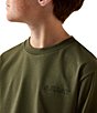 Ariat Big Boys Short Sleeve Rust Serape Shield T-Shirt - Image 3