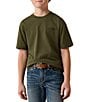 Ariat Big Boys Short Sleeve Rust Serape Shield T-Shirt - Image 2