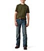 Ariat Big Boys Short Sleeve Rust Serape Shield T-Shirt - Image 3