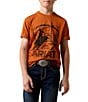Ariat Big Boys Short Sleeve Tough As Leather T-Shirt - Image 1