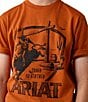 Ariat Big Boys Short Sleeve Tough As Leather T-Shirt - Image 4