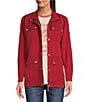 Color:Karanda Red - Image 1 - Calumet Long Sleeve Water Resistant Field Jacket