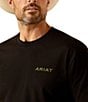 Color:Black - Image 4 - Camo Corps Short Sleeve T-Shirt