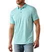 Ariat Classic Fit Short Sleeve Printed Jacquard Polo - Image 1