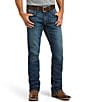 Color:Heath - Image 1 - M5 Straight Stretch Madera Stackable Straight Leg Jean