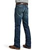 Color:Heath - Image 2 - M5 Straight Stretch Madera Stackable Straight Leg Jean