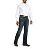 Color:Nightingale - Image 2 - M5 Straight Stretch Madera Stackable Straight Leg Jean