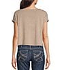 Color:Savannah Heather - Image 2 - Cowgirls Graphic Drop Shoulder Short Sleeve Scoop Neck Slouchy T-Shirt