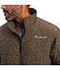 Ariat Crius Insulated Water-Resistant Quilted Jacket, Color:Gray - Image 4