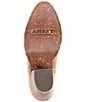 Color:Brown - Image 6 - Dixon Leather Block Heel Western Booties