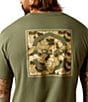 Ariat Duck Short Sleeve T-Shirt, Color:Surplus Green - Image 4