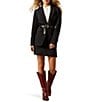 Ariat Embellished After Party Twill Long Sleeve Notch Collar Blazer, Color:Black - Image 3