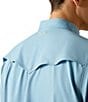 Color:Blue - Image 4 - Fitted Short Sleeve VentTEK Western Shirt