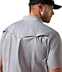 Ariat Fitted Western VentTEK™ Short Sleeve Shirt - Image 5