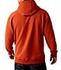 Ariat Forest Badge Long Sleeve Fleece Hoodie, Color:Dark Orange - Image 2