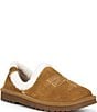Ariat Jackie Square Toe Suede Sherpa Lined Slippers - Image 1