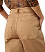 Ariat Jazmine Stretch Denim High Rise Flat Front Barrel Leg Jeans - Image 3