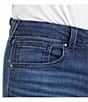 Color:Joanna - Image 4 - Kelsea Mid Rise 5-Pocket Stretch Wide Leg Jeans