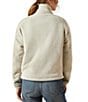 Ariat Lafayette Double Knit Sherpa Full Zip Jacket, Color:Pelican - Image 2