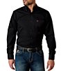 Ariat Long Sleeve Solid Twill Fitted Shirt - Image 3