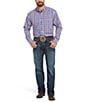 Ariat M4 Low Rise Stretch Adkins Bootcut Jeans, Color:Blue - Image 3