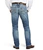 Color:Dakota Shoreway - Image 2 - M4 Low Rise Stretch Shoreway Stackable Straight Leg Jeans