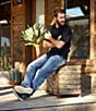 Ariat M4 Low Rise Stretch Shoreway Stackable Straight Leg Jeans, Color:Dakota Shoreway - Image 4