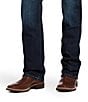 Color:Blue - Image 5 - M5 Slim Stretch Legacy Stackable Straight Leg Jeans
