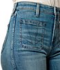 Ariat Mavis Stretch Denim High Rise Flat Front Full Length Frayed Hem Jeans - Image 3