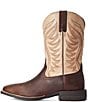 Color:Barley Brown/Tracker Tan - Image 3 - Men's Amos Western Boots
