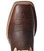 Color:Barley Brown/Tracker Tan - Image 4 - Men's Amos Western Boots